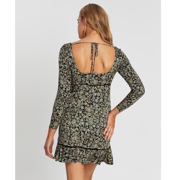 Free People Floral Boheme Mini Dress - Picture 3 of 15